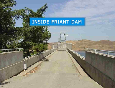 Inside Friant Dam